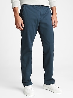 gap straight stretch khakis