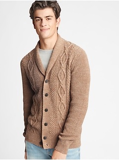gap mens cable knit sweater