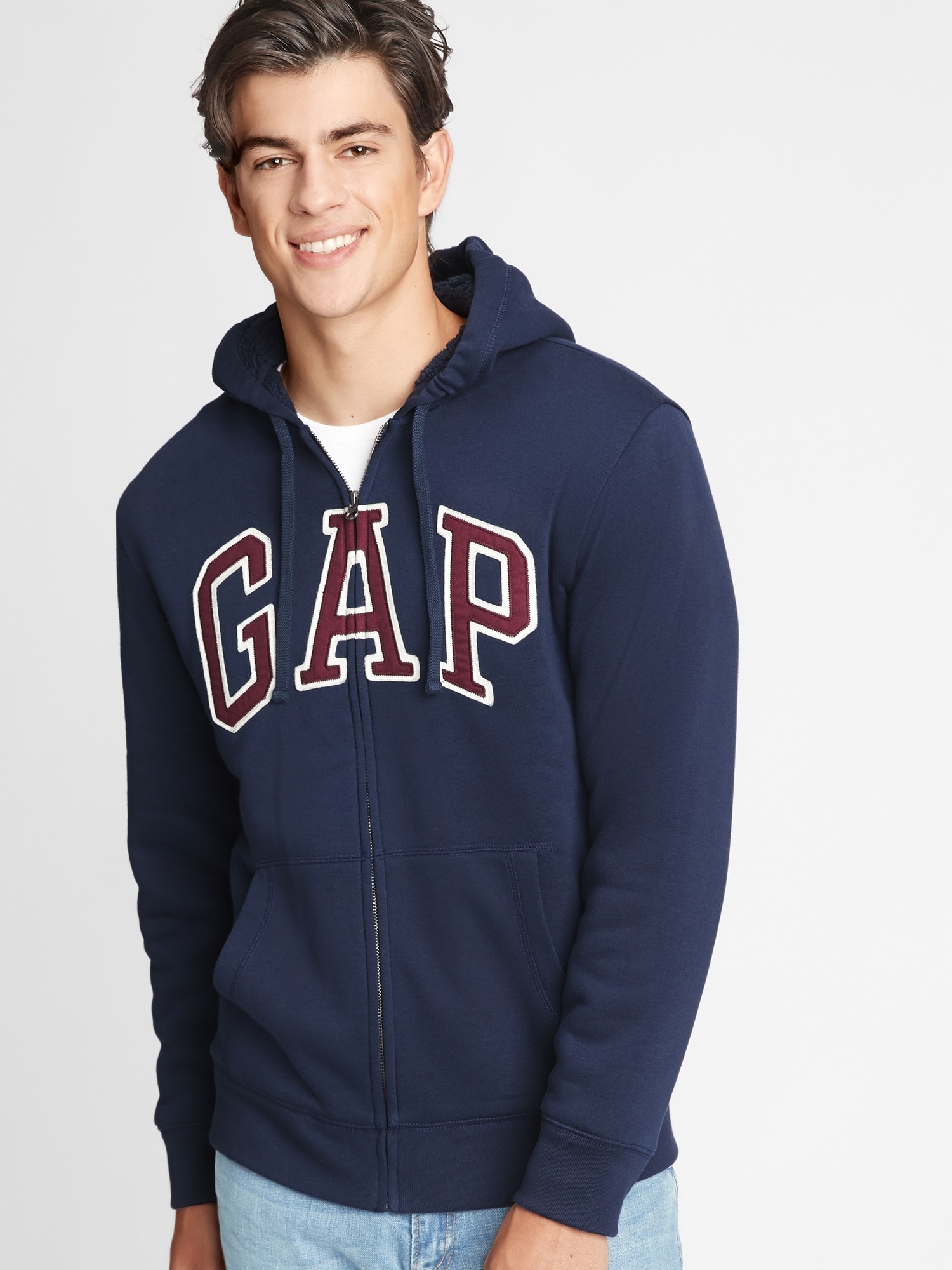 gap sherpa sweater