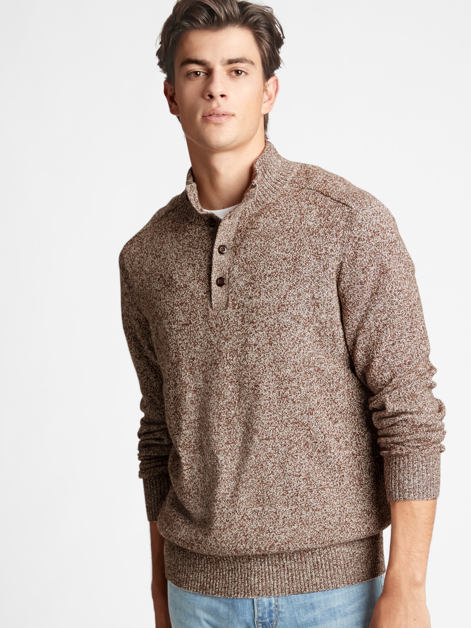 gap mock neck sweater