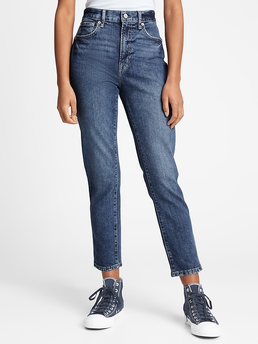 Image number 1 showing, High Rise Vintage Slim Jeans