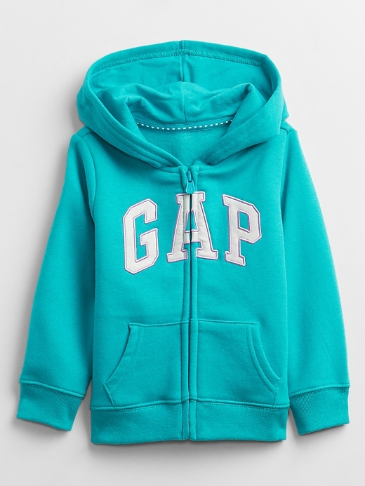 View large product image 1 of 1. Toddler Gap Logo Zip Hoodie