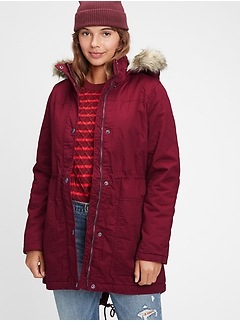 gap factory sherpa jacket