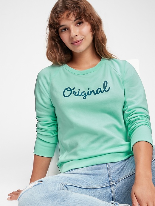 Image number 6 showing, Vintage Soft Embellished Gap Logo Graphic Sweatshirt
