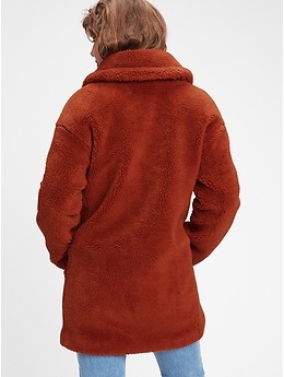 gap teddy bear jacket