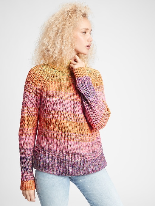 Image number 5 showing, Mockneck Knit Sweater