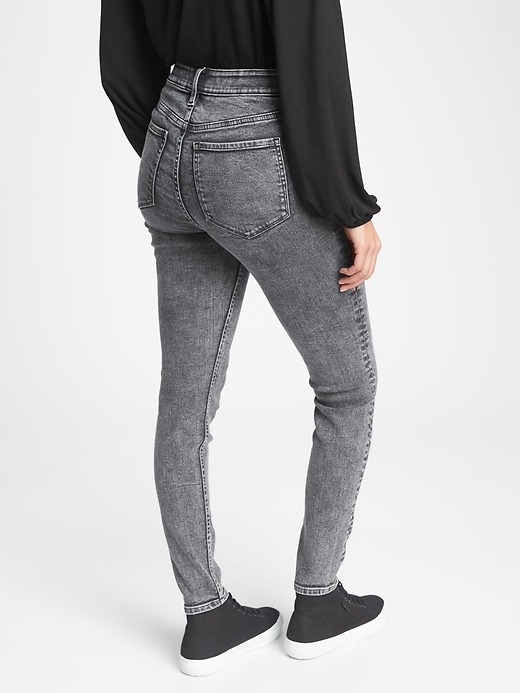 High Rise Universal Legging Jeans with Button Fly