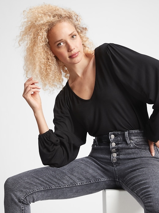 Image number 3 showing, High Rise Universal Legging Jeans with Button Fly