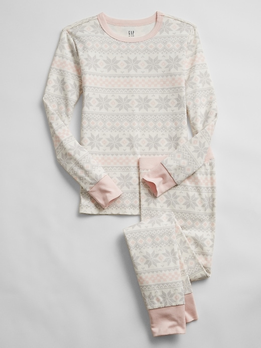 View large product image 1 of 1. Kids Fair Isle PJ Set