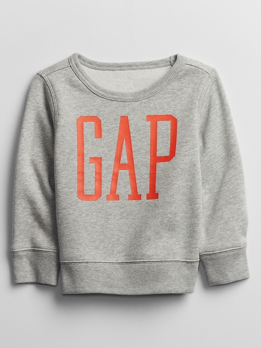 View large product image 1 of 1. Toddler Gap Logo Crewneck Sweatshirt