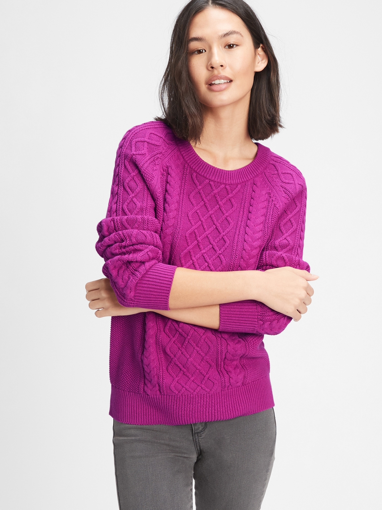 gap womens cable knit sweater