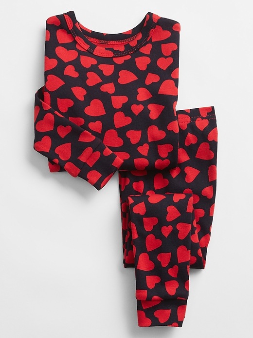 View large product image 1 of 1. babyGap Heart Graphic PJ Set