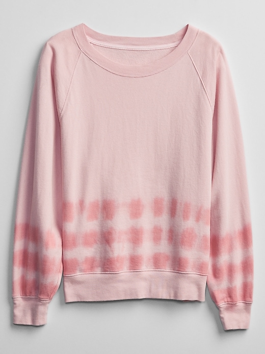 Image number 4 showing, Tie-Dye Raglan Crewneck Sweatshirt