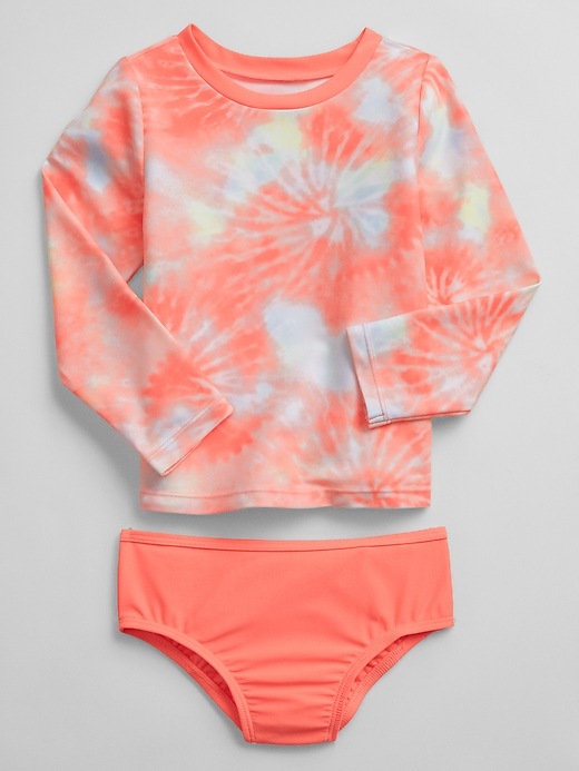 Toddler Two Piece Swim Rash Guard Gap Factory