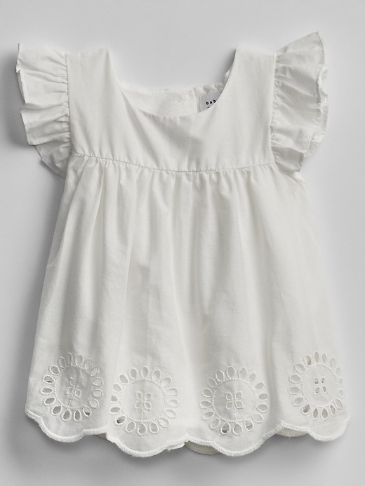 Image number 1 showing, Baby Eyelet Top