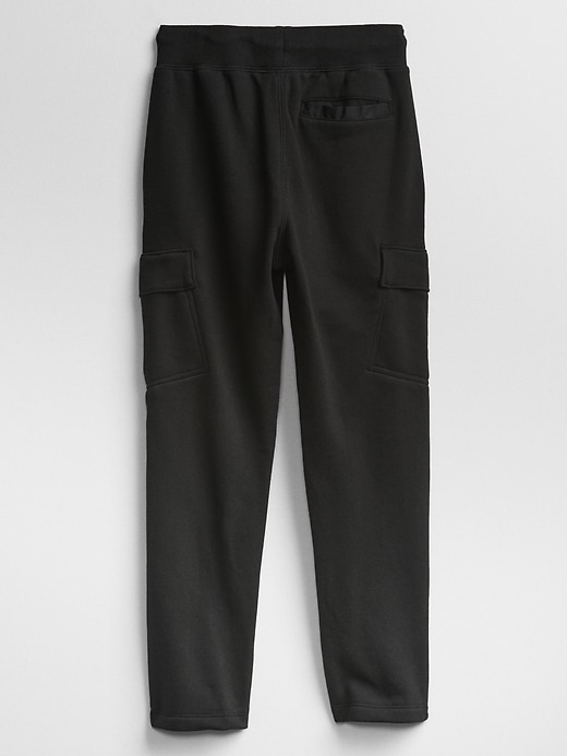 Image number 2 showing, Kids Fleece Cargo Pull-On Joggers