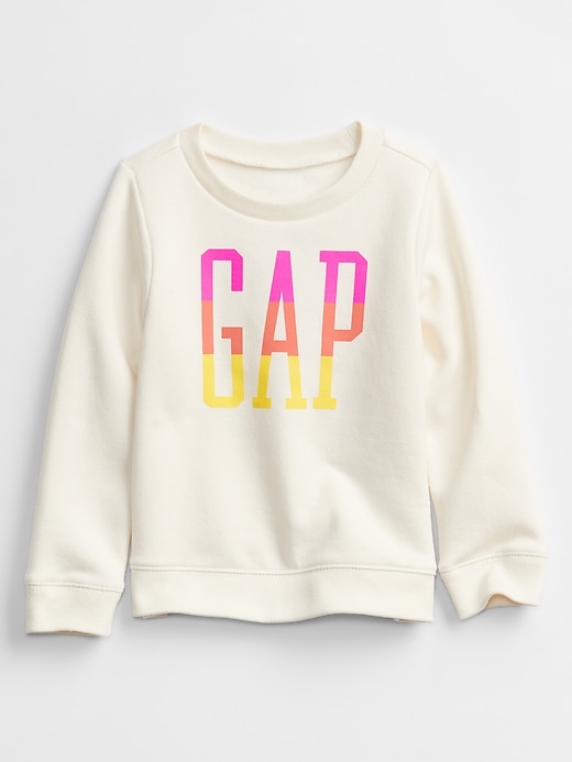 View large product image 1 of 1. Toddler Gap Logo Crewneck Sweatshirt