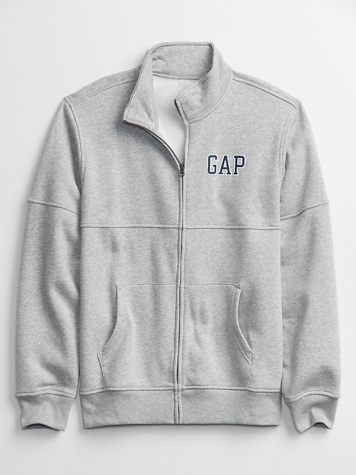 View large product image 2 of 2. Gap Logo Mockneck Sweatshirt