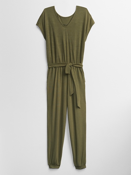 Image number 4 showing, Softspun Drapey Jumpsuit