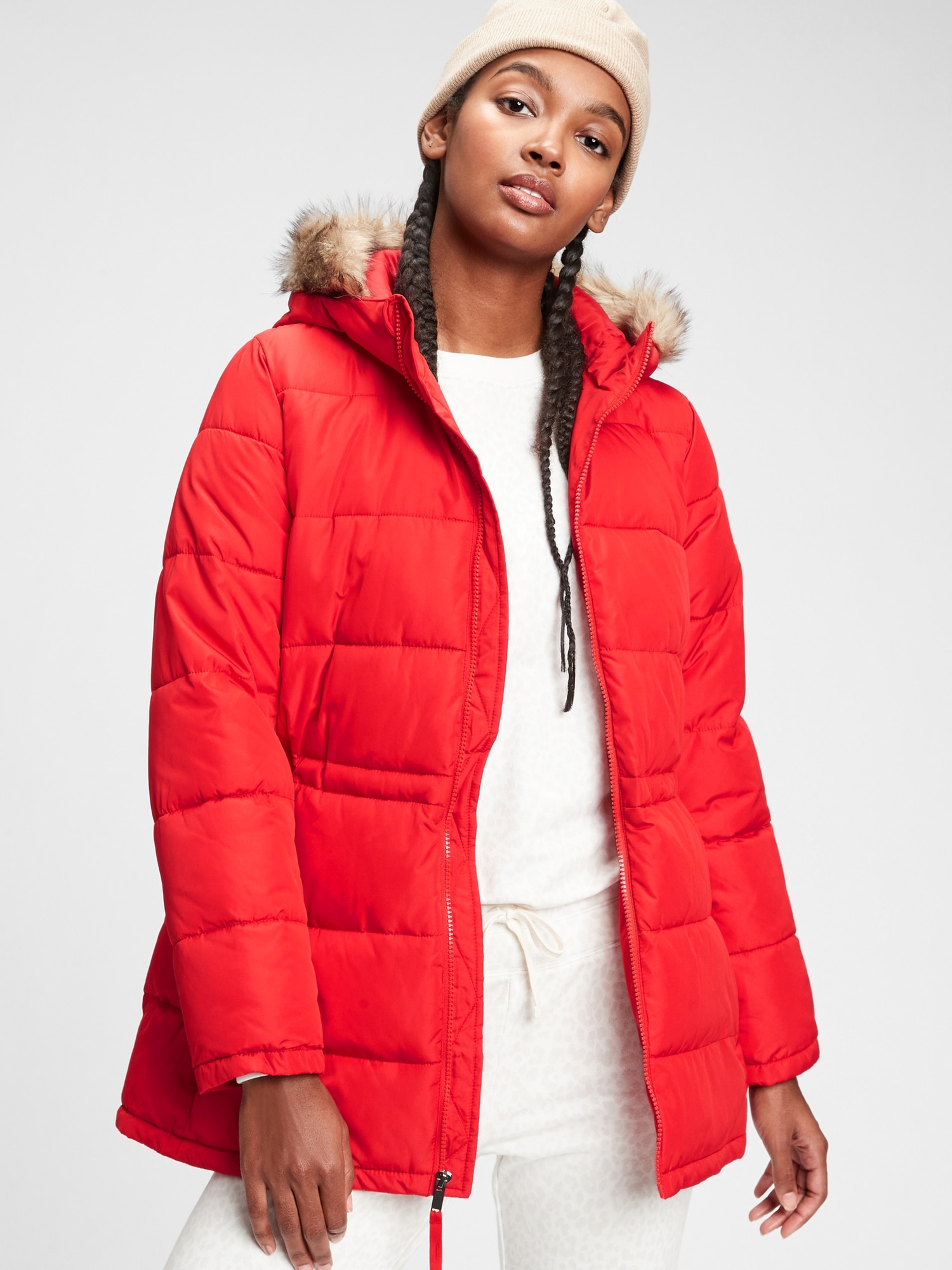 gap factory puffer jacket