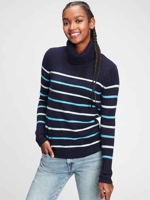 View large product image 1 of 1. Cozy Soft Turtleneck Sweater