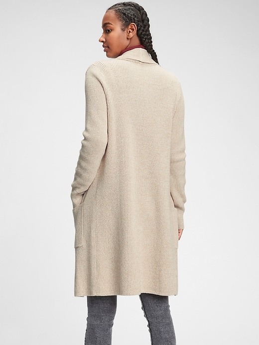 Image number 2 showing, Longline Cardigan Sweater