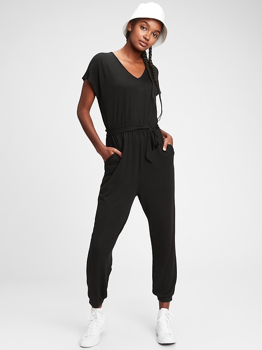 Image number 5 showing, Softspun Drapey Jumpsuit