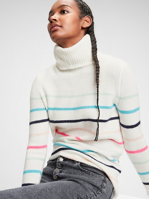 Image number 3 showing, Cozy Soft Turtleneck Sweater