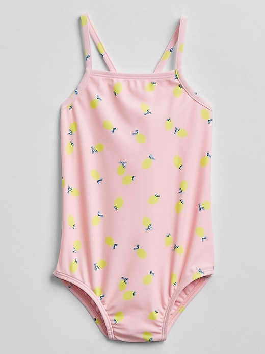 View large product image 1 of 1. Toddler Swim One-Piece