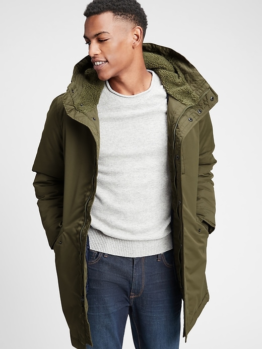 gap factory puffer jacket