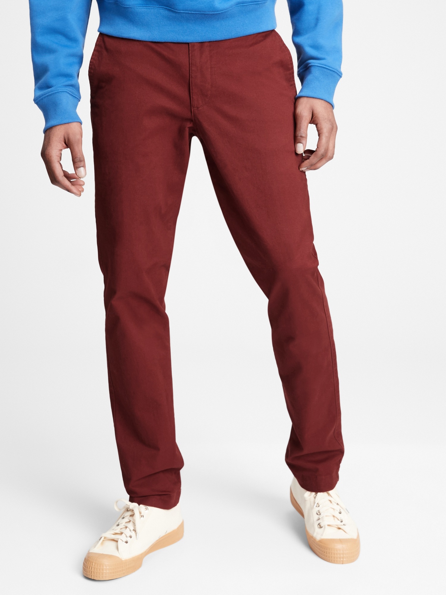 wearlight slim khakis with gapflex