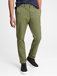 gap slim khakis