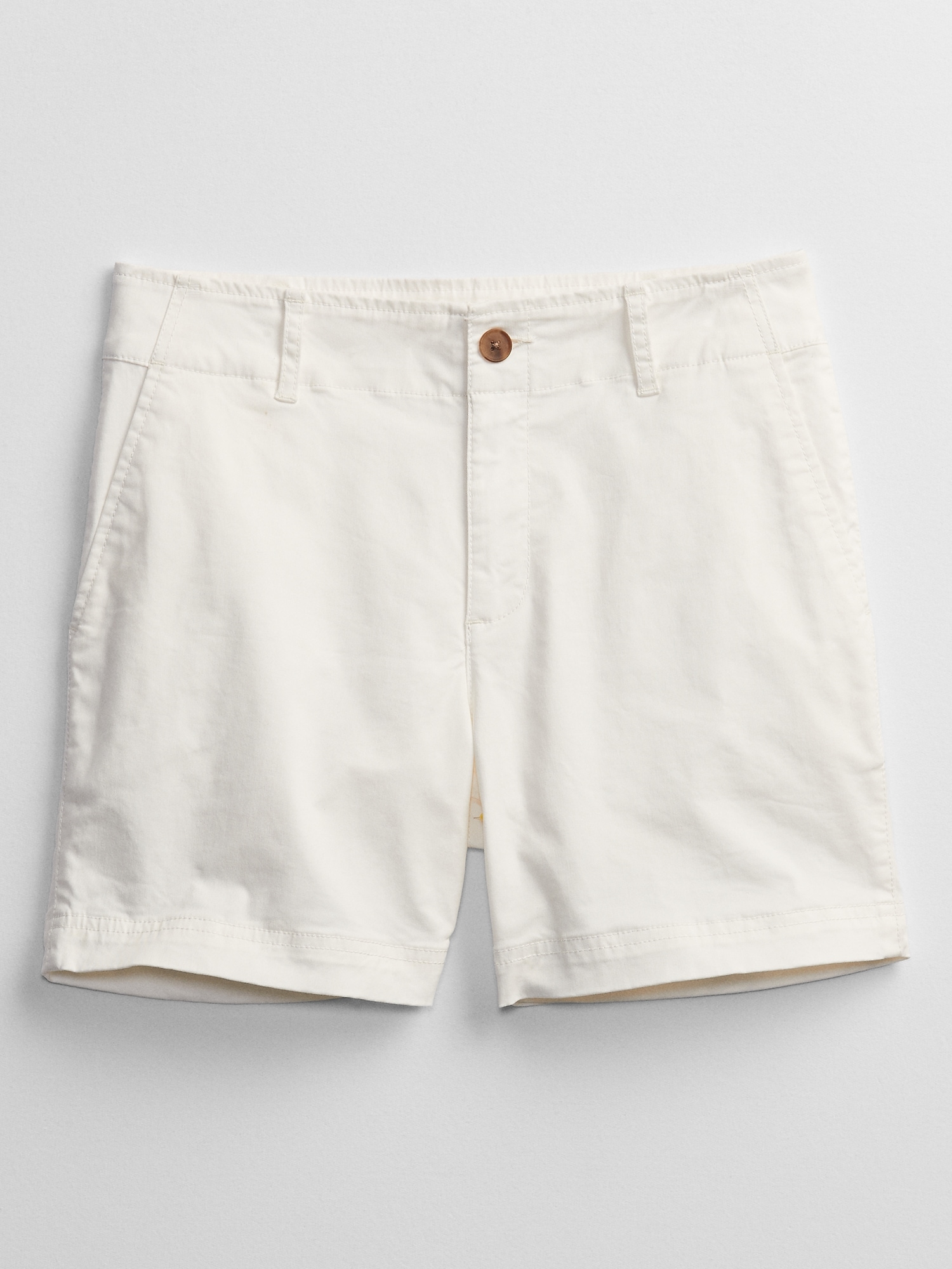 5'' Mid Rise Khaki Shorts with Washwell | Gap Factory