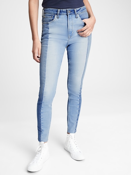 Image number 1 showing, High Rise Universal Legging Jeans