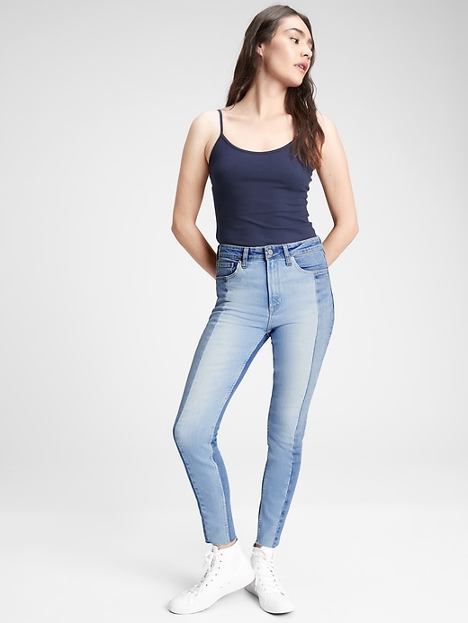 Image number 3 showing, High Rise Universal Legging Jeans