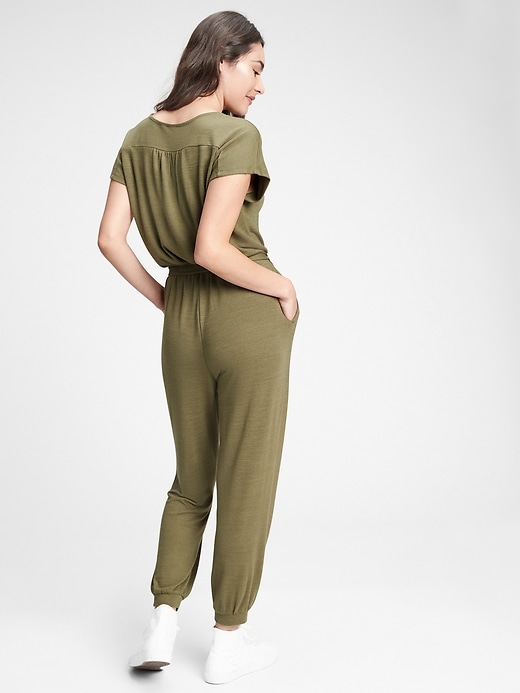 Image number 2 showing, Softspun Drapey Jumpsuit