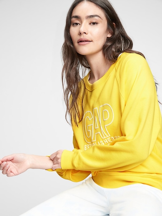 Image number 3 showing, Raglan Crew Sweatshirt