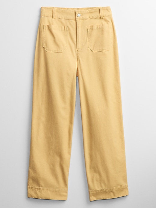 Image number 4 showing, High Rise Wide-Leg Pants With Washwell&#153