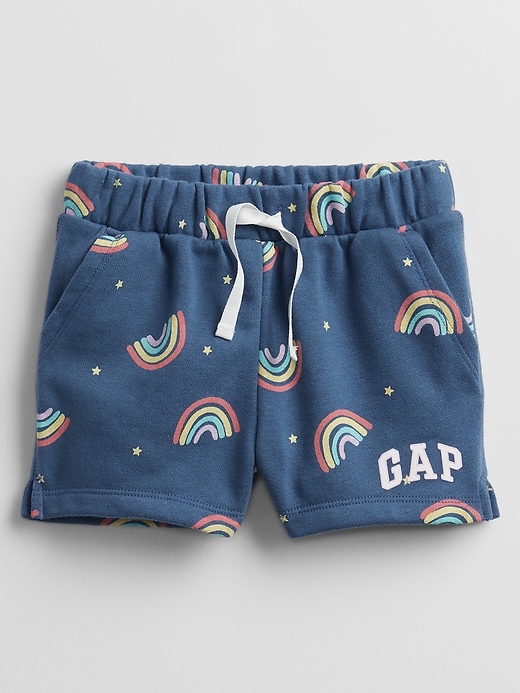 Image number 1 showing, Toddler Print Gap Logo Pull-On Shorts