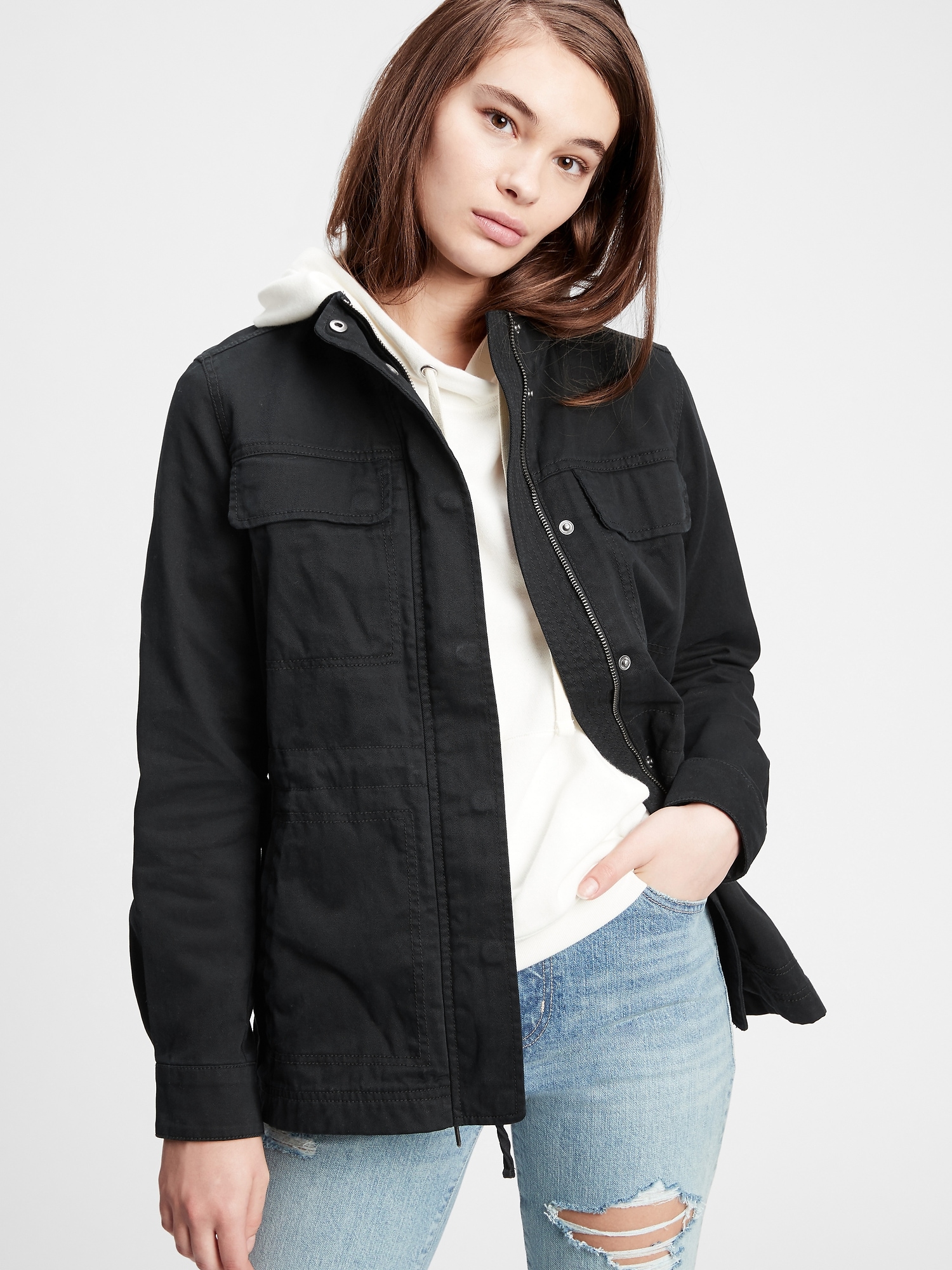 gap factory utility jacket