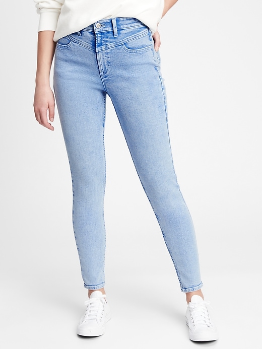 Image number 1 showing, High Rise Universal Legging Jeans