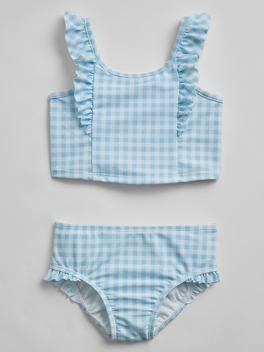 View large product image 1 of 1. Toddler Ruffle Two-Piece Swim Set