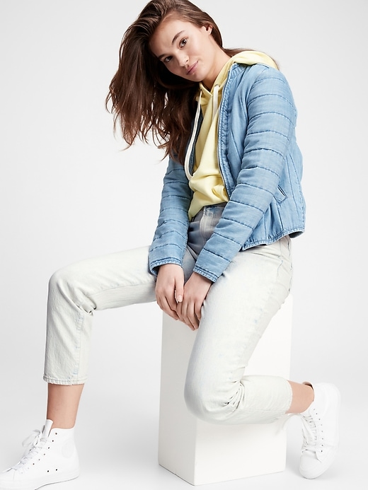 Image number 3 showing, Mid Rise Universal Slim Boyfriend Jeans