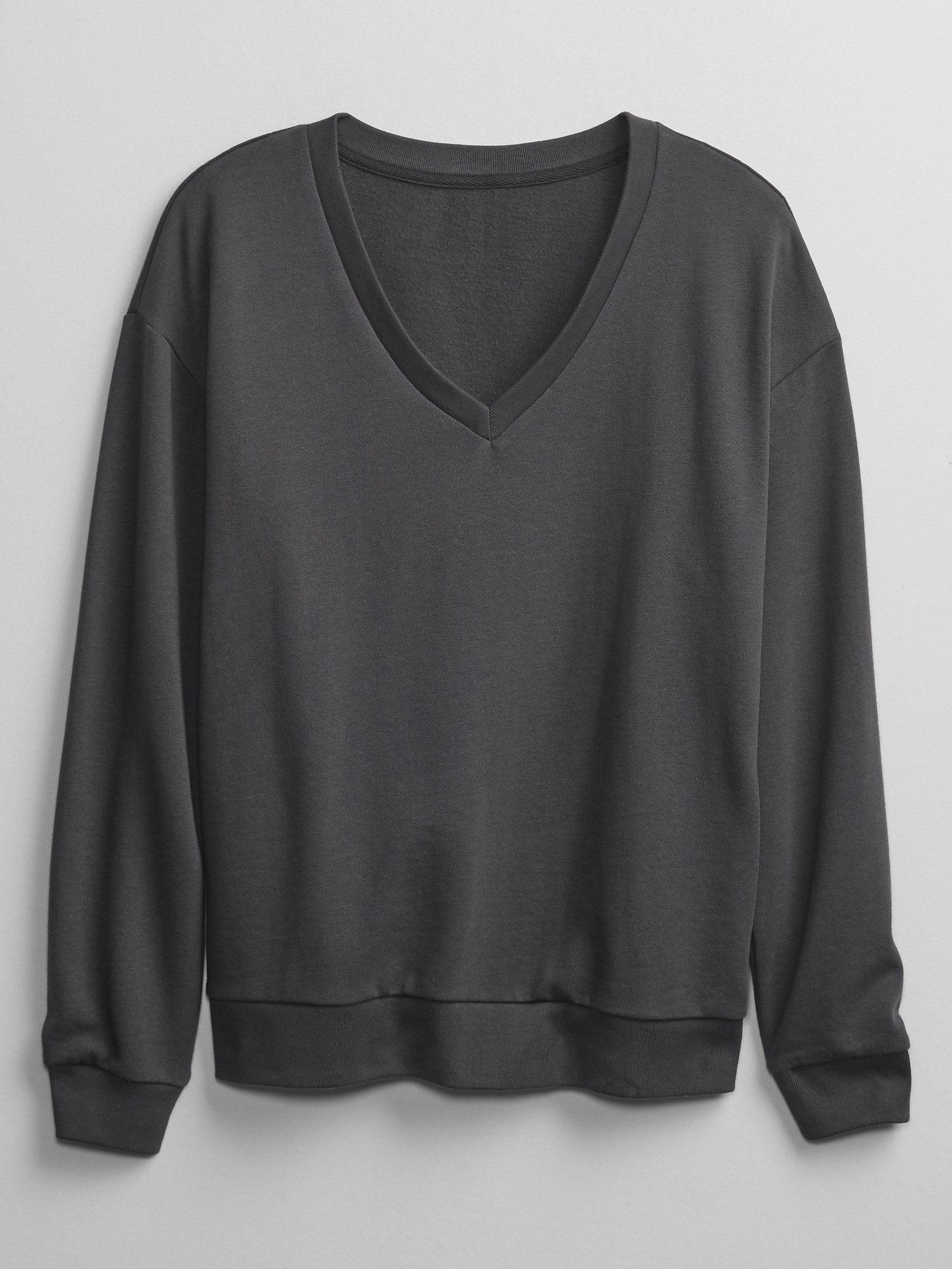 Maison Margiela Men's Wide Neck Sweatshirt - Washed Black