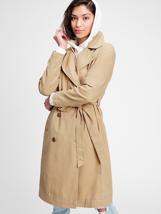 Image number 1 showing, Modern Trench Coat