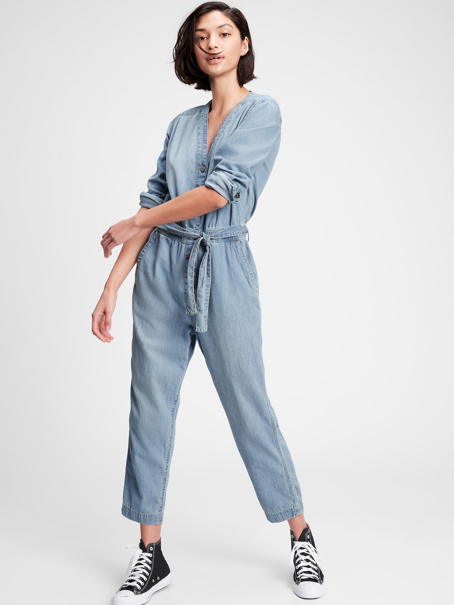 Denim Jumpsuit Gap Factory