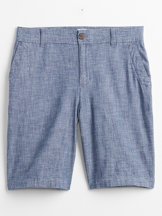 Image number 3 showing, 9'' Khaki Bermuda Shorts with Washwell