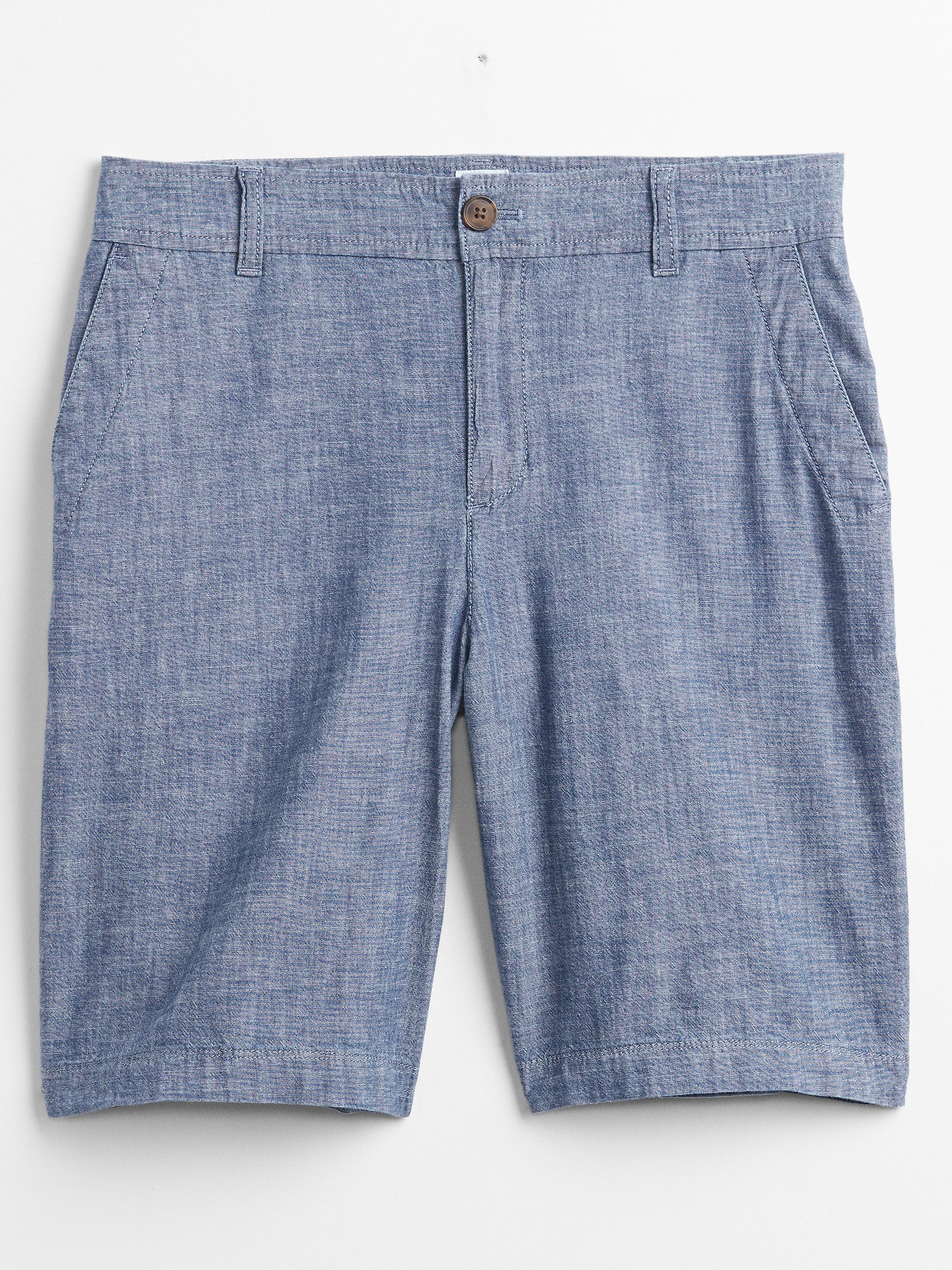 9'' Khaki Bermuda Shorts with Washwell™ | Gap Factory