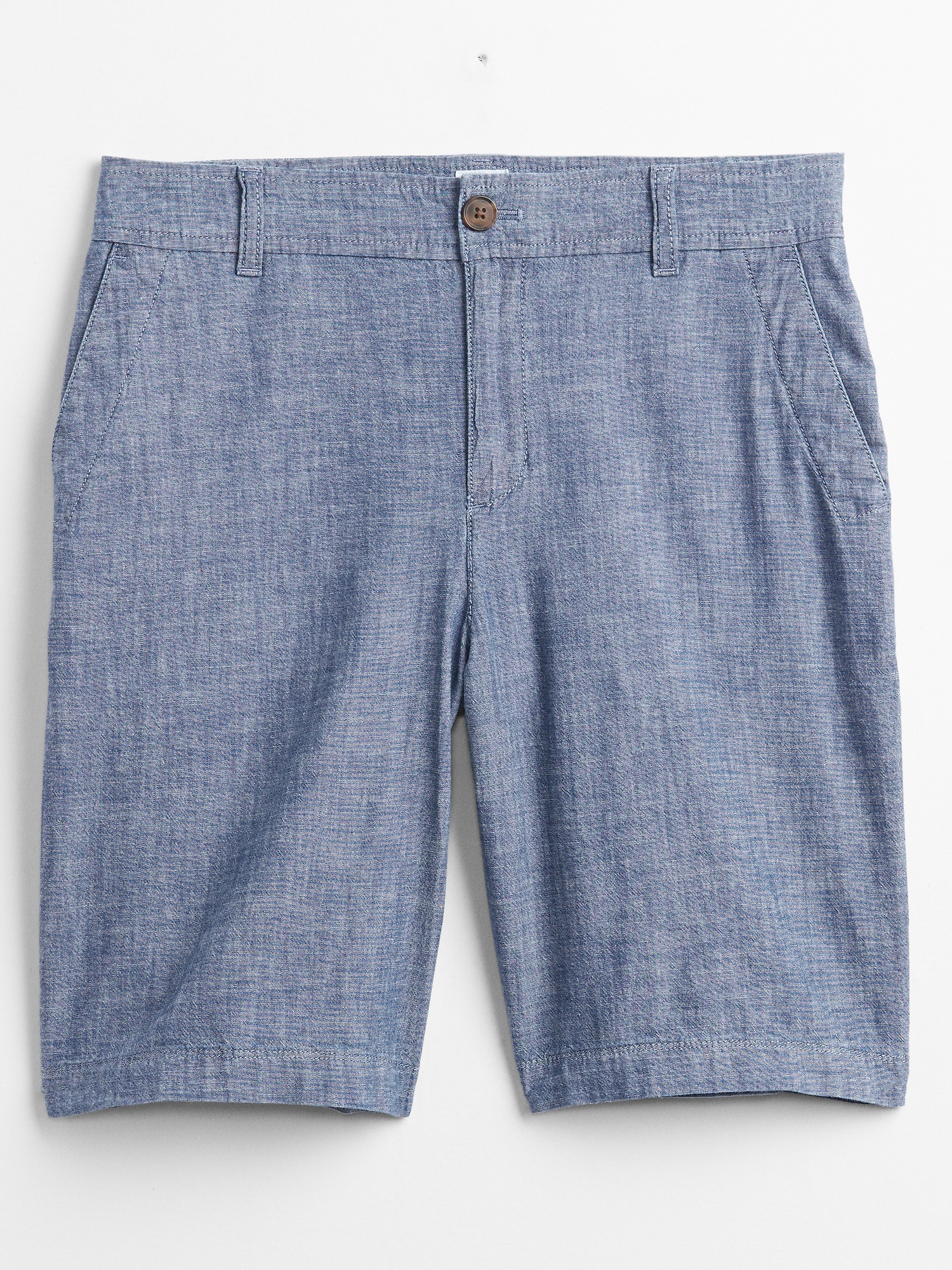 9'' Khaki Bermuda Shorts with Washwell™ Gap Factory