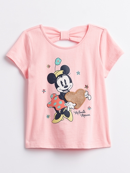 Image number 1 showing, babyGap &#124 Disney Minnie Mouse Bow T-Shirt